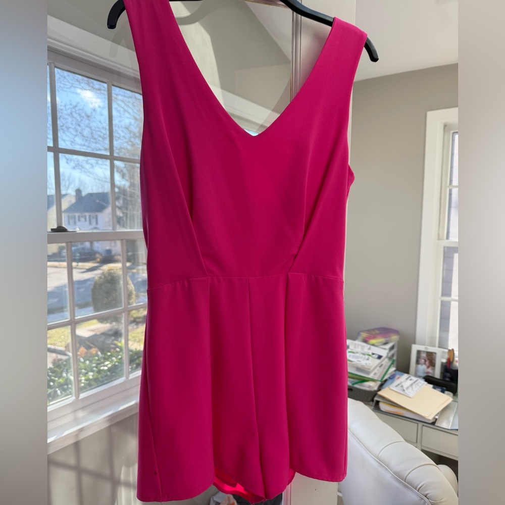Elegant Pink Romper